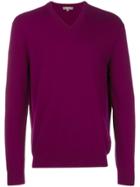 N.peal V-neck Jumper - Pink