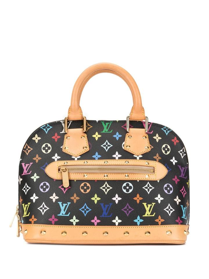 Louis Vuitton Pre-owned Alma Monogram Tote - Black