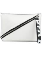 Proenza Schouler Pebbled Leather Zip Pouch - White