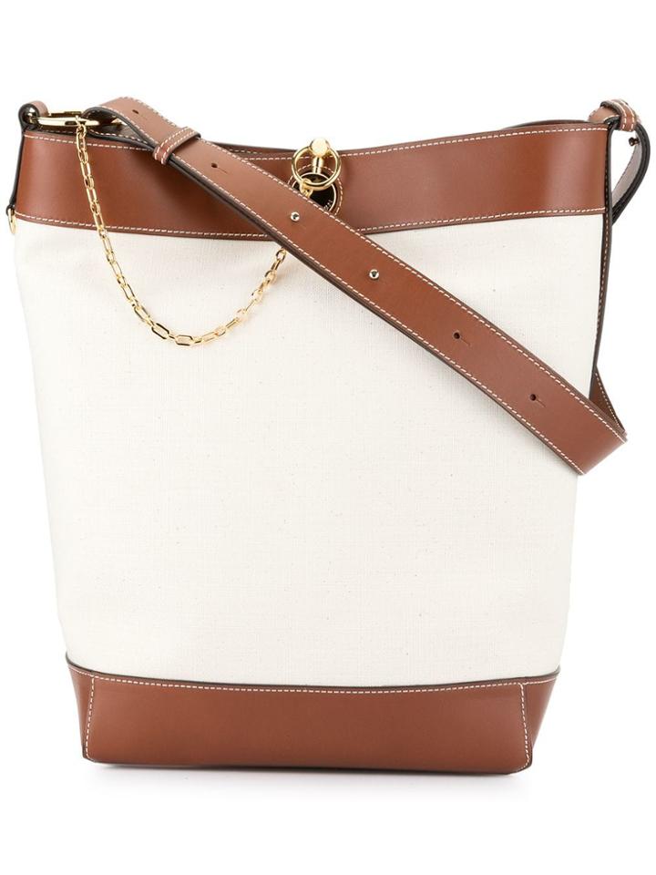 Jw Anderson Chain Shoulder Bag - Neutrals