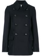 Isabel Marant Étoile - Double-breasted Coat - Women - Polyester/viscose/wool - 38, Black, Polyester/viscose/wool