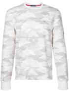 Loveless Camouflage Sweatshirt - White