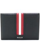 Bally Talknis Striped Cardholder - Black