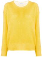 Majestic Filatures Fine Knit Sweater - Yellow