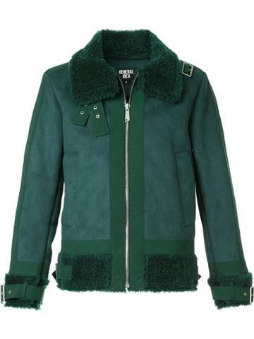General Idea Shearling Jacket - Green