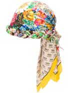Gucci Gucci Invite And Floral Print Turban - Multicolour