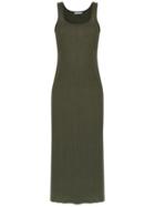 Mara Mac Sleeveless Long Dress - Green