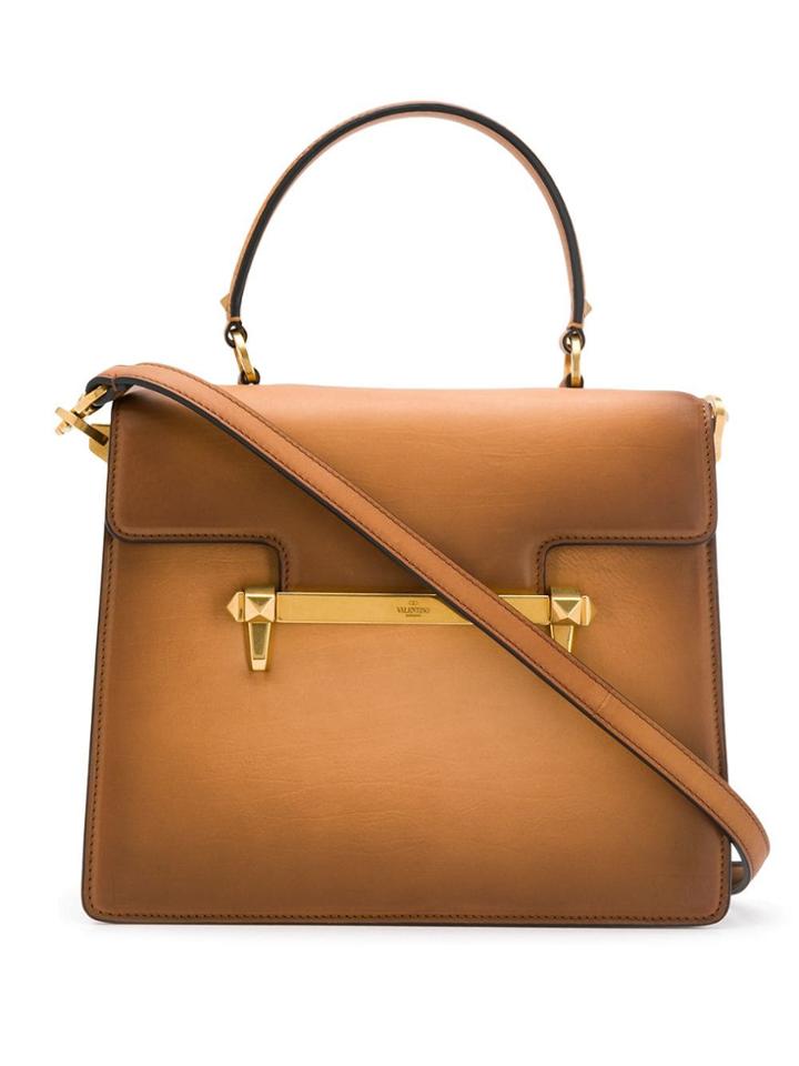 Valentino Valentino Garavani Uptown Top Handle Bag - Brown