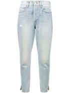 Frame Denim - Le Original Slim Leg Jeans - Women - Cotton - 26, Blue, Cotton