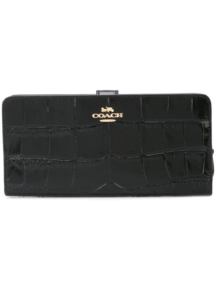 Coach Skinny Wallet - Black