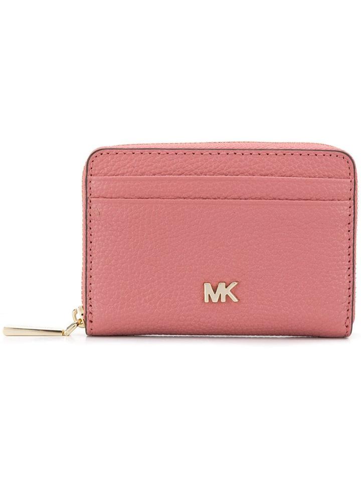 Michael Michael Kors Small Zip Around Wallet - Pink
