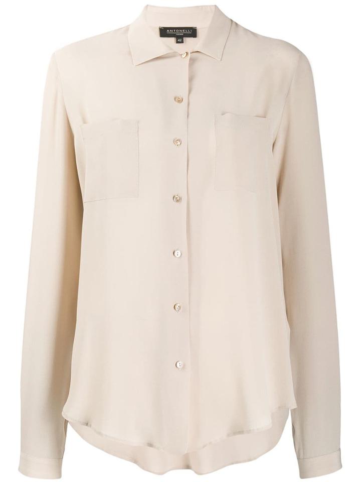 Antonelli Loose Fit Shirt - Neutrals