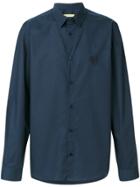 Versace Jeans Monogram Embossed Shirt - Blue