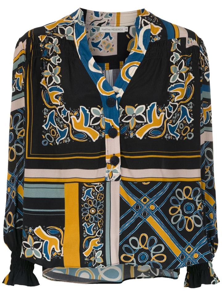 Martha Medeiros Lorain Printed Top - Multicolour