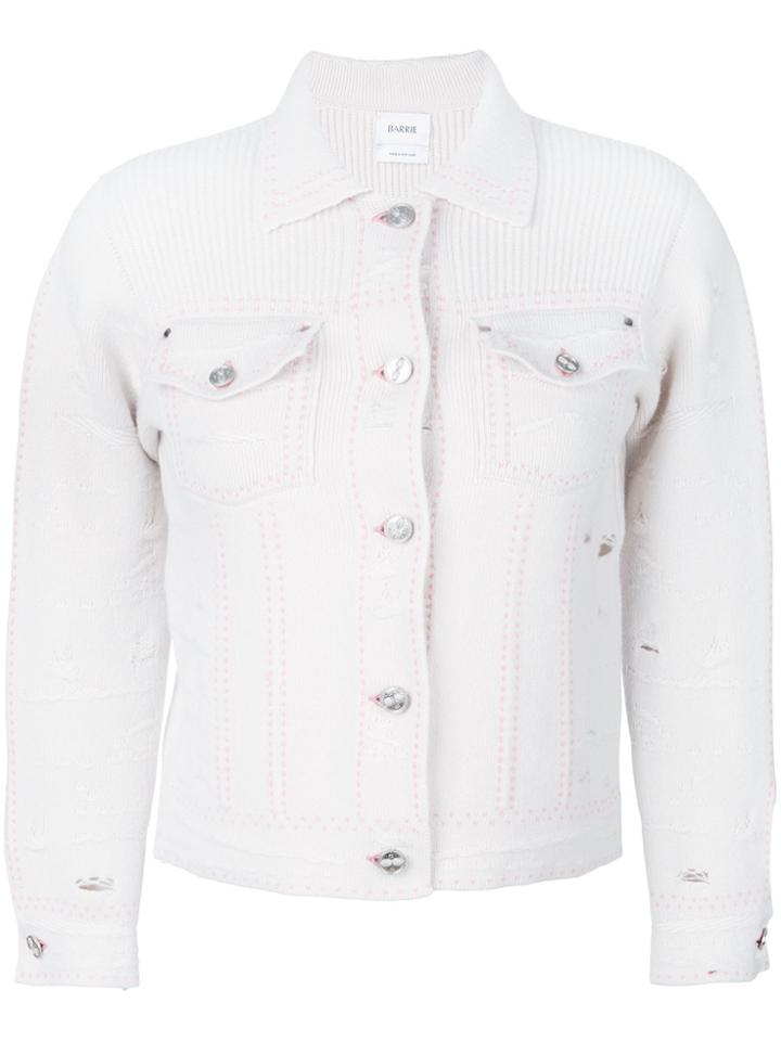 Barrie Knit Jacket - Nude & Neutrals