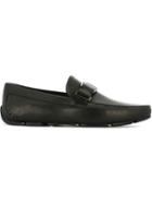 Salvatore Ferragamo Briar Loafers, Men's, Size: 9, Black, Calf Leather/leather/rubber