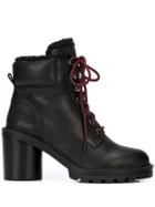 Marc Jacobs Crosby Hiking Boots - Black