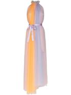 Victor & Rolf Rainbow Asymmetric Tulle Dress - Multicolour
