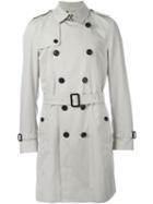 Burberry London Classic Trench Coat, Men's, Size: 52, Nude/neutrals, Cotton/viscose