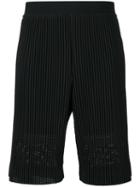 Homme Plissé Issey Miyake - Pleated Shorts - Men - Polyester - M, Black, Polyester