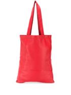 Rick Owens Contrast Logo Tote - Red