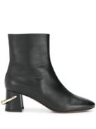 L'autre Chose Hoop-embellished Boots - Black