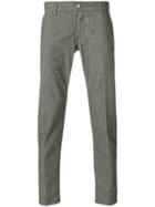 Entre Amis Tailored Cropped Trousers - Grey