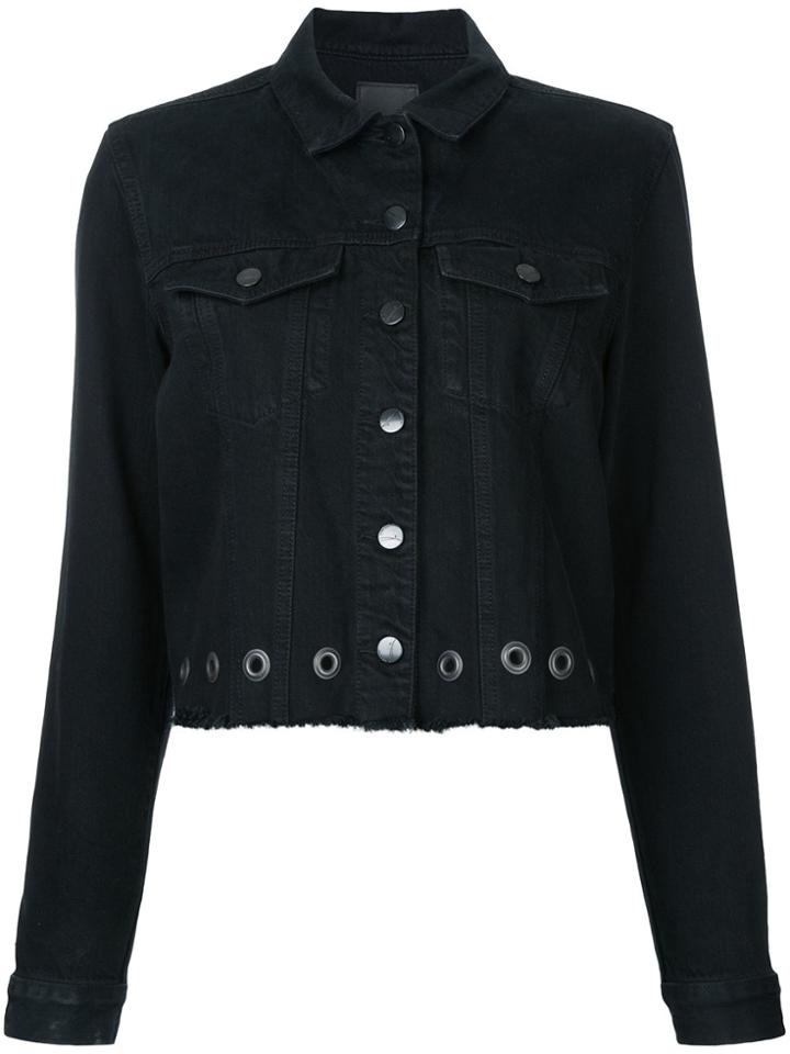 Nobody Denim Dylan Jacket Riveted - Black