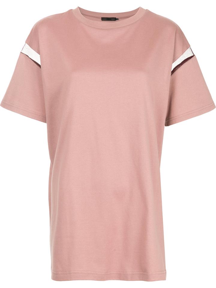 Aula Oversized T-shirt - Pink & Purple