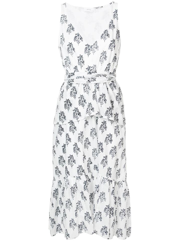 A.l.c. Judd Printed Dress - White