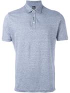 Eleventy Classic Polo Shirt, Men's, Size: Xl, Blue, Cotton/linen/flax