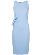 P.a.r.o.s.h. Fitted Midi Dress - Blue