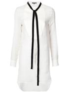 Ann Demeulemeester Tie Neck Shirt - White