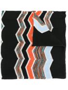 M Missoni Zigzag Intarsia Scarf - Multicolour
