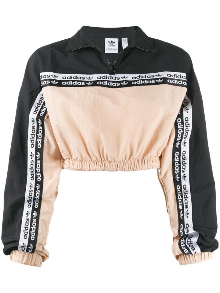 Adidas Originals Cropped Sweatshirt - Black