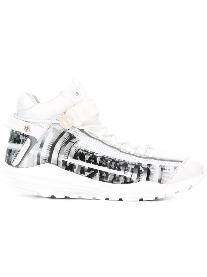 Nasir Mazhar Graphic Logo Sneakers