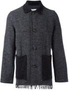 Ymc Classic Collar Jacket, Men's, Size: Medium, Grey, Polyamide/polyester/viscose/wool