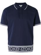 Kenzo - Logo Polo Shirt - Men - Cotton - L, Blue, Cotton