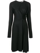 Lanvin Long-sleeve Midi Dress - Black