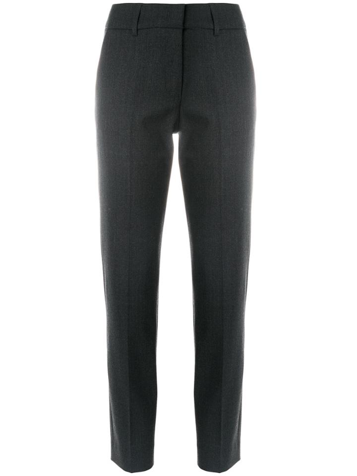 Piazza Sempione Cropped Suit Trousers - Grey