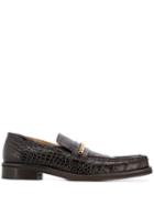 Martine Rose Square Toe Loafers - Brown