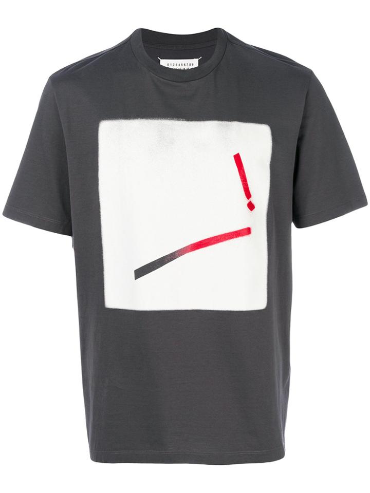 Maison Margiela Graphic Print T-shirt - Grey