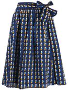 A.p.c. Printed Skirt - Blue