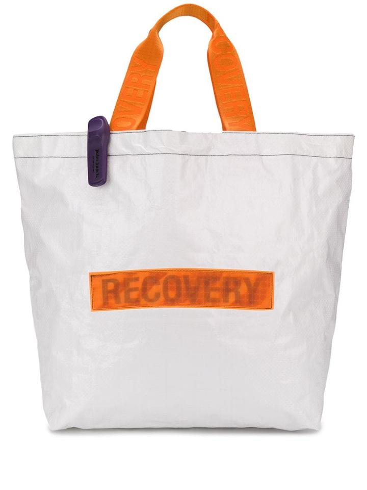 Palm Angels 'recovery' Tote Bag - White