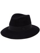 Maison Michel 'andre' Hat, Women's, Size: Medium, Black, Wool