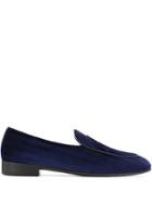 Giuseppe Zanotti Classic Textured Loafers - Blue