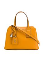 Marc Jacobs Editor Logo Plaque Tote Bag - Yellow
