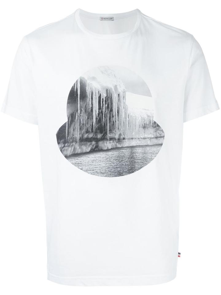 Moncler Icicle Print Logo T-shirt