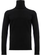 Label Under Construction - Roll Neck Jumper - Men - Angora/wool - 48, Black, Angora/wool