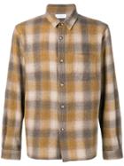 John Elliott Checked Relaxed Shirt - Yellow